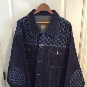 Genuine Gucci pattern jacket